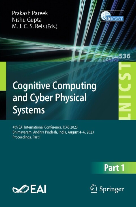 Cover image for book Cognitive Computing and Cyber Physical Systems