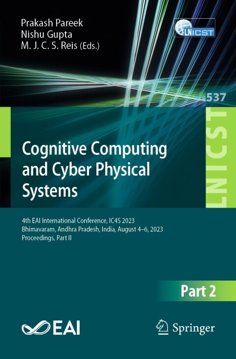 Cover image for book Cognitive Computing and Cyber Physical Systems