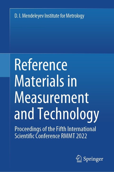Cover image for book Reference Materials in Measurement and Technology