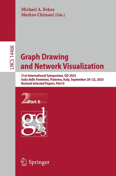 Cover image for book Graph Drawing and Network Visualization