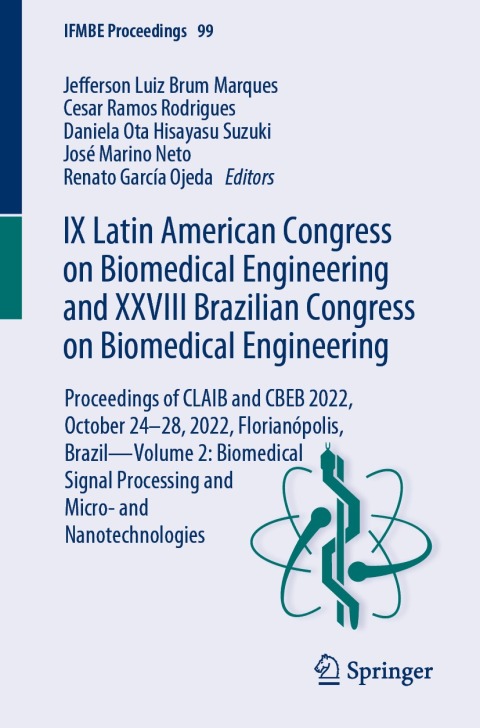 Cover image for book IX Latin American Congress on Biomedical Engineering and XXVIII Brazilian Congress on Biomedical Engineering