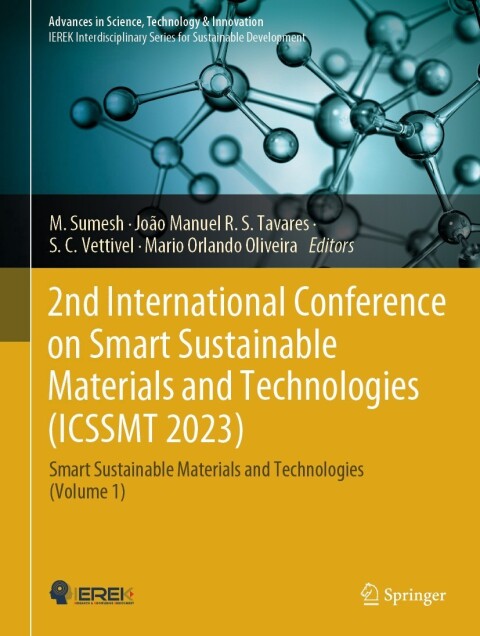 Cover image for book 2nd International Conference on Smart Sustainable Materials and Technologies (ICSSMT 2023)
