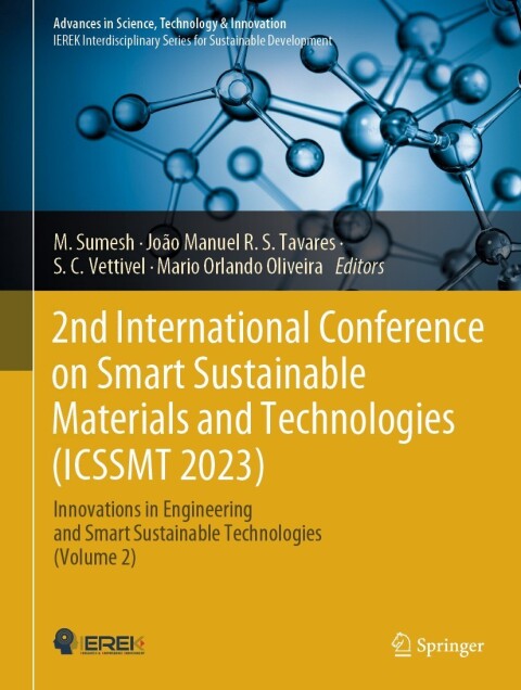 Cover image for book 2nd International Conference on Smart Sustainable Materials and Technologies (ICSSMT 2023)