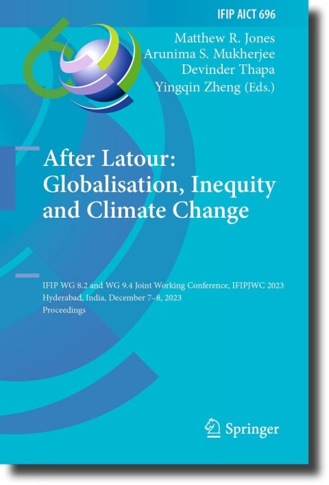 Cover image for book After Latour: Globalisation, Inequity and Climate Change