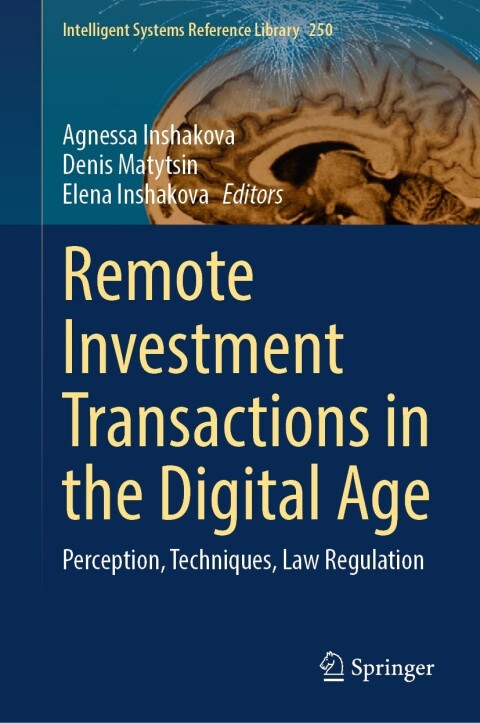 Cover image for book Remote Investment Transactions in the Digital Age