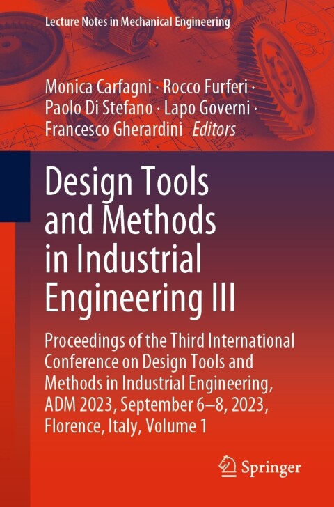 Cover image for book Design Tools and Methods in Industrial Engineering III