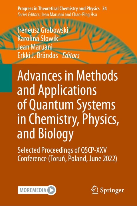 Cover image for book Advances in Methods and Applications of Quantum Systems in Chemistry, Physics, and Biology