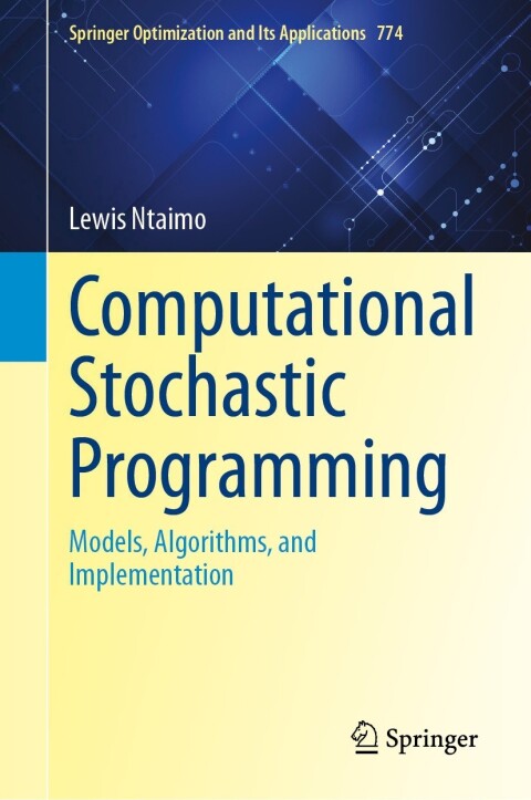 Cover image for book Computational Stochastic Programming