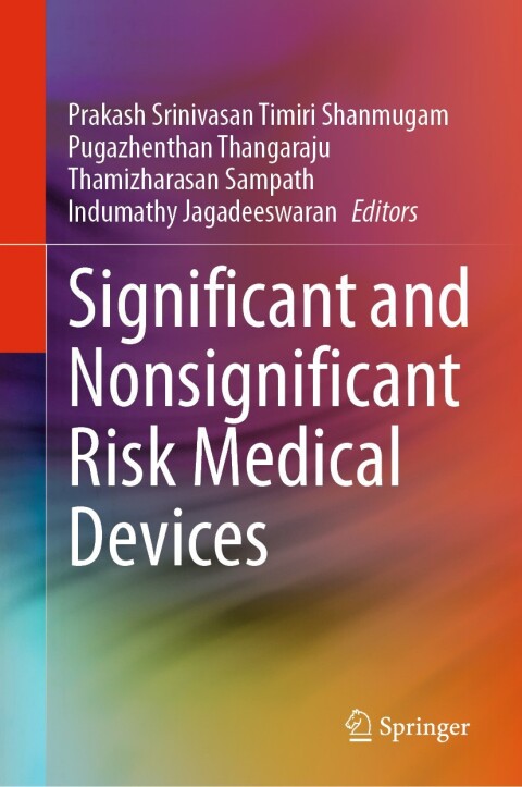 Cover image for book Significant and Nonsignificant Risk Medical Devices