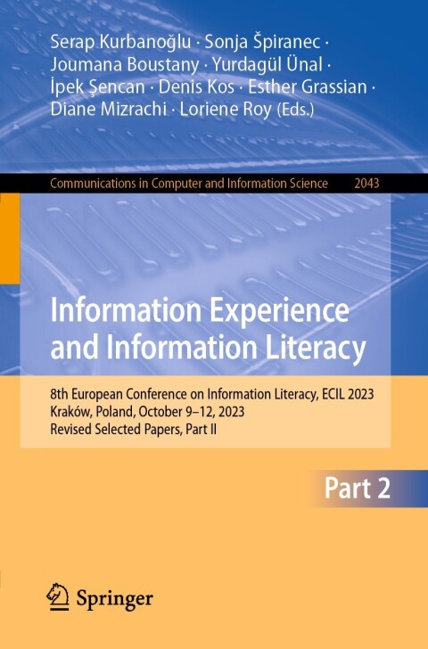 Cover image for book Information Experience and Information Literacy
