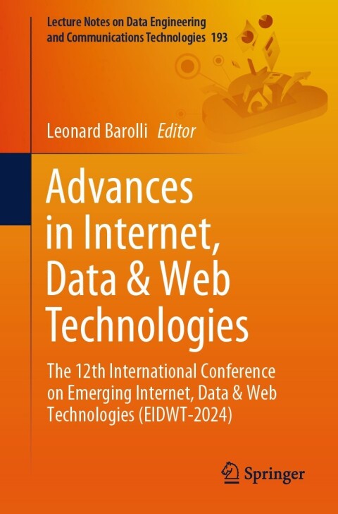Cover image for book Advances in Internet, Data & Web Technologies