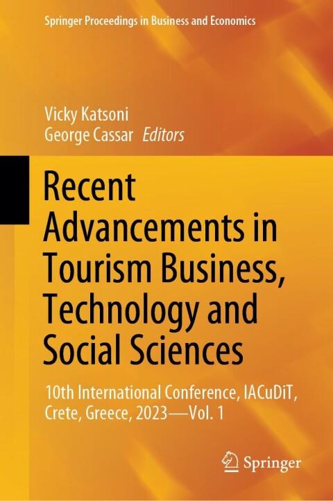 Cover image for book Recent Advancements in Tourism Business, Technology and Social Sciences