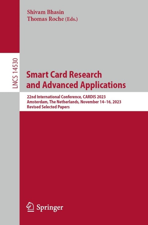 Cover image for book Smart Card Research and Advanced Applications