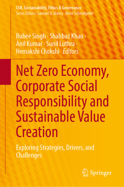 Cover image for book Net Zero Economy, Corporate Social Responsibility and Sustainable Value Creation