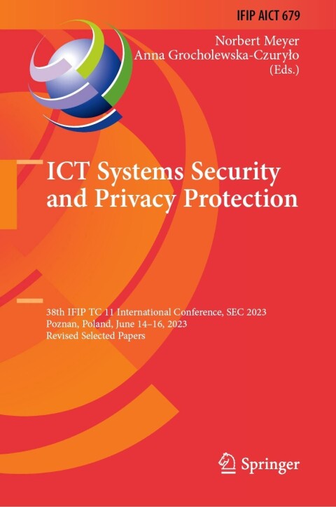 Cover image for book ICT Systems Security and Privacy Protection