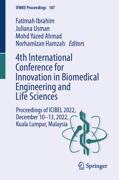 Cover image for book 4th International Conference for Innovation in Biomedical Engineering and Life Sciences