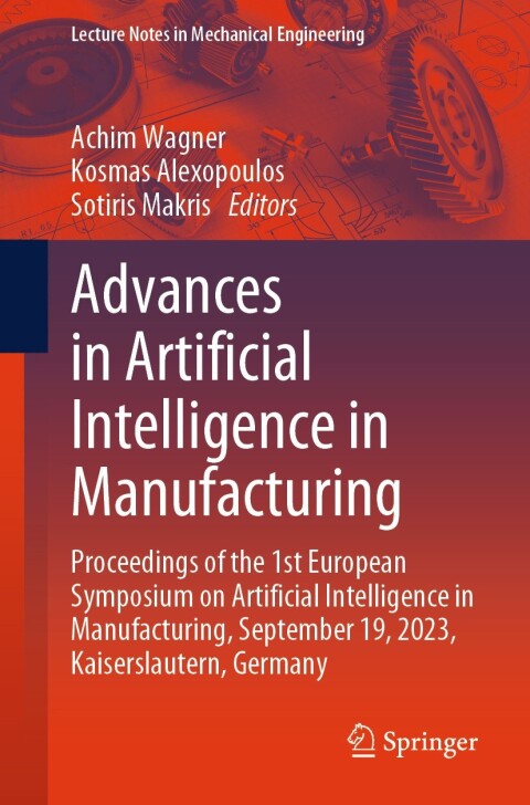 Cover image for book Advances in Artificial Intelligence in Manufacturing