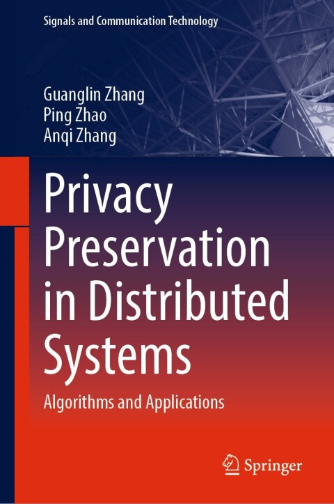 Cover image for book Privacy Preservation in Distributed Systems