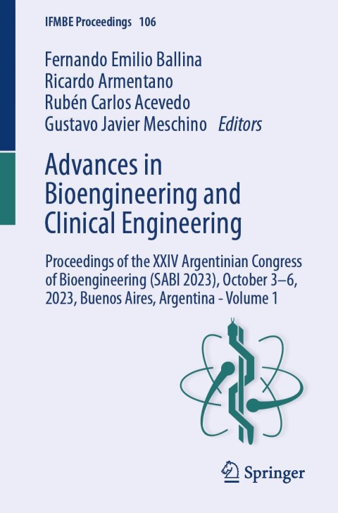 Cover image for book Advances in Bioengineering and Clinical Engineering