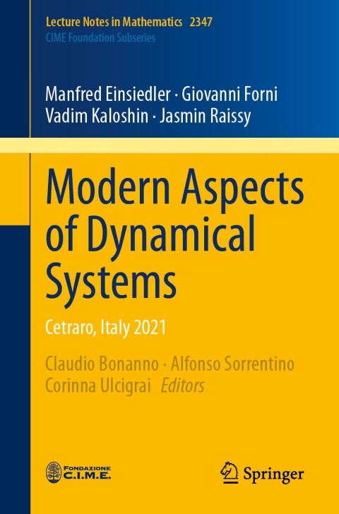 Modern Aspects of Dynamical Systems 