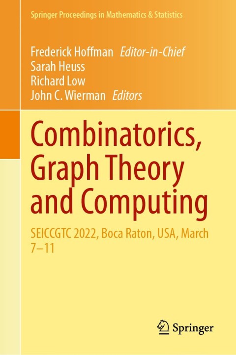 Combinatorics, Graph Theory and Computing 