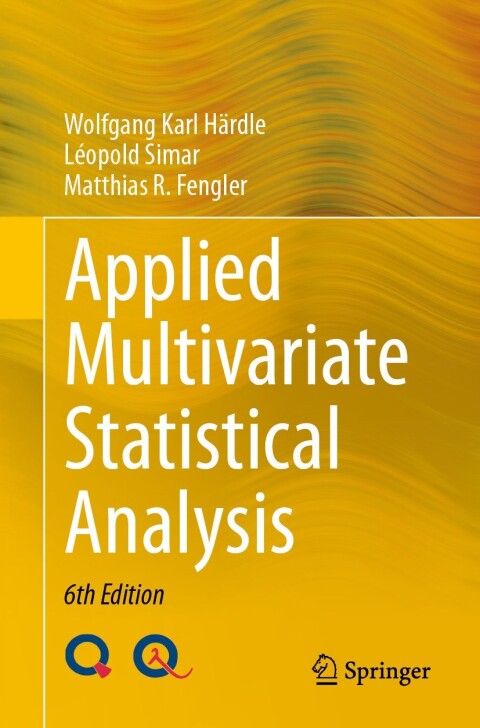Cover image for book Applied Multivariate Statistical Analysis