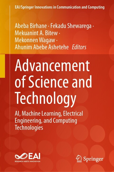 Cover image for book Advancement of Science and Technology