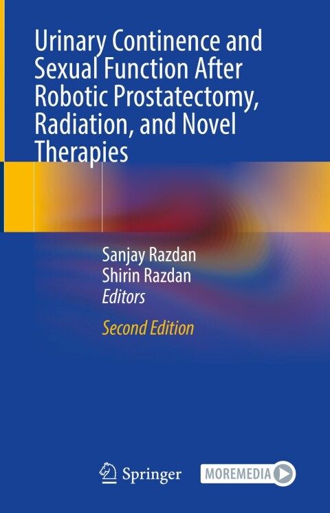 Cover image for book Urinary Continence and Sexual Function After Robotic Prostatectomy, Radiation, and Novel Therapies