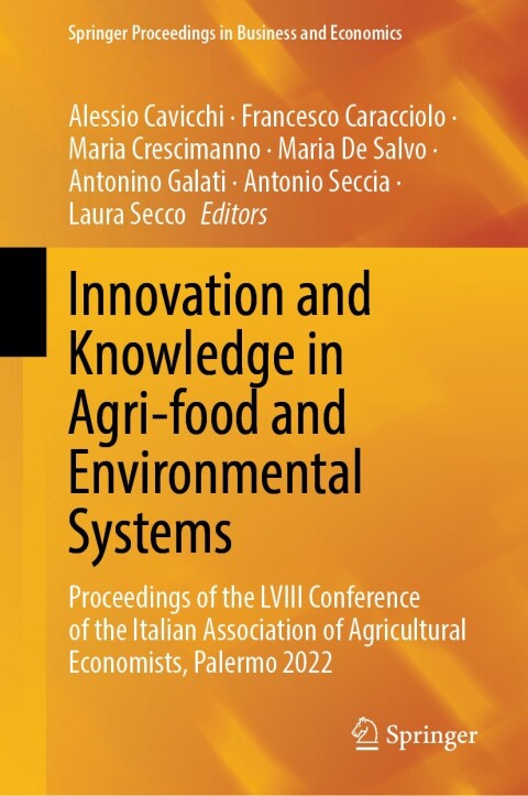 Cover image for book Innovation and Knowledge in Agri-food and Environmental Systems