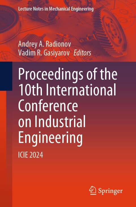 Cover image for book Proceedings of the 10th International Conference on Industrial Engineering