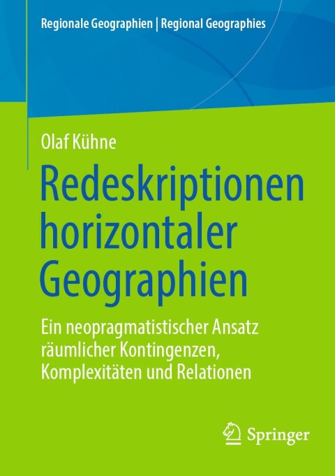 Cover image for book Redeskriptionen horizontaler Geographien