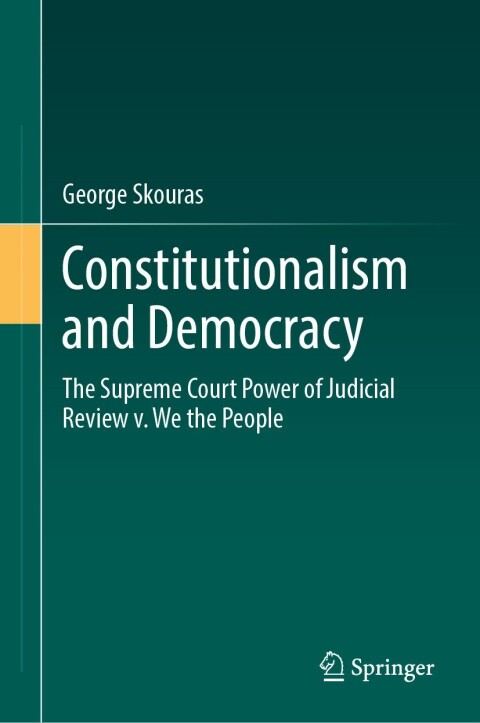 Cover image for book Constitutionalism and Democracy