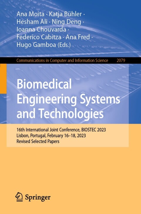 Cover image for book Biomedical Engineering Systems and Technologies