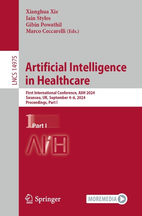 Cover image for book Artificial Intelligence in Healthcare