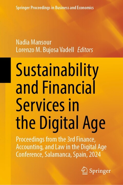 Cover image for book Sustainability and Financial Services in the Digital Age
