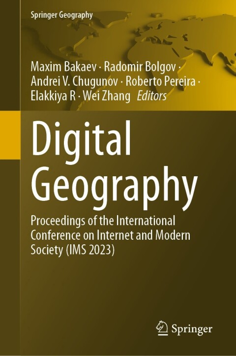 Cover image for book Digital Geography
