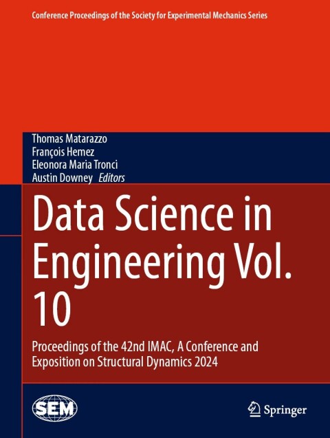 Cover image for book Data Science in Engineering Vol. 10