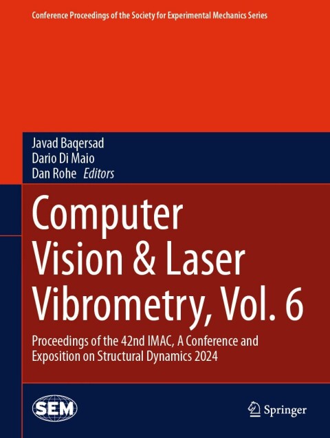 Cover image for book Computer Vision & Laser Vibrometry, Vol. 6