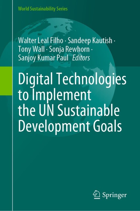 Cover image for book Digital Technologies to Implement the UN Sustainable Development Goals