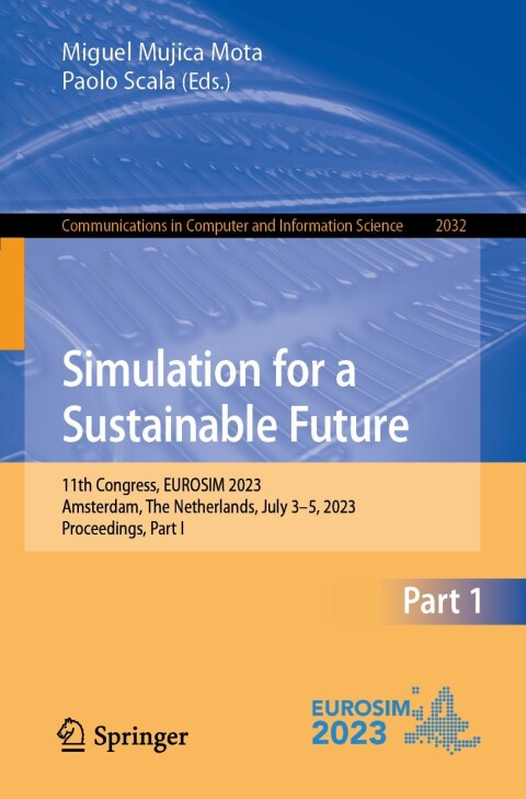 Cover image for book Simulation for a Sustainable Future