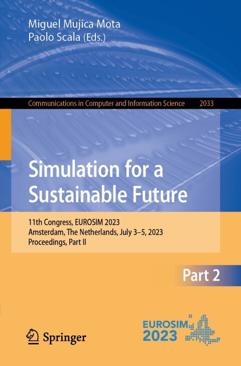 Cover image for book Simulation for a Sustainable Future