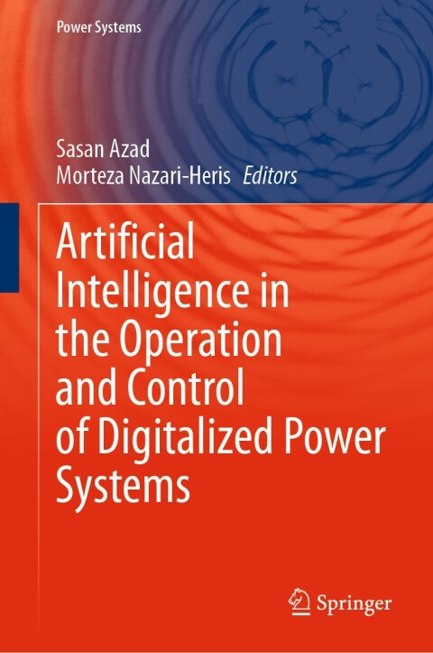 Cover image for book Artificial Intelligence in the Operation and Control of Digitalized Power Systems