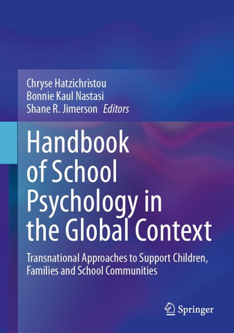 Cover image for book Handbook of School Psychology in the Global Context