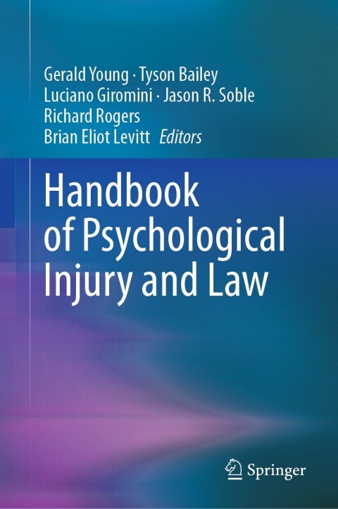 Cover image for book Handbook of Psychological Injury and Law