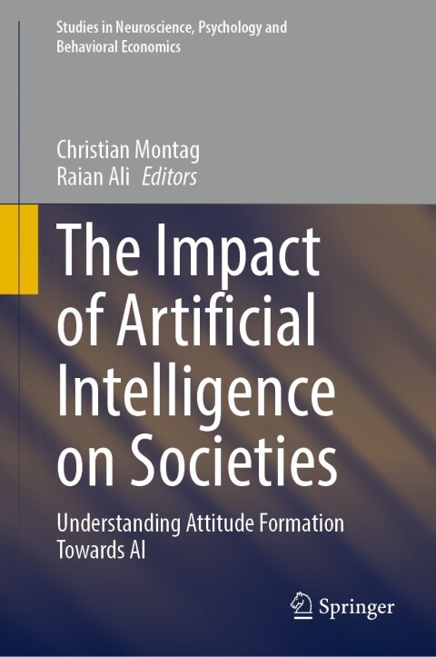 Cover image for book The Impact of Artificial Intelligence on Societies