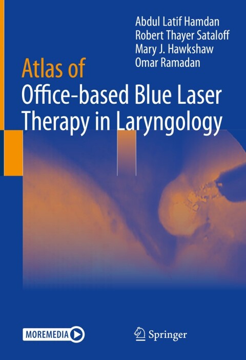 Cover image for book Atlas of Office-based Blue Laser Therapy in Laryngology