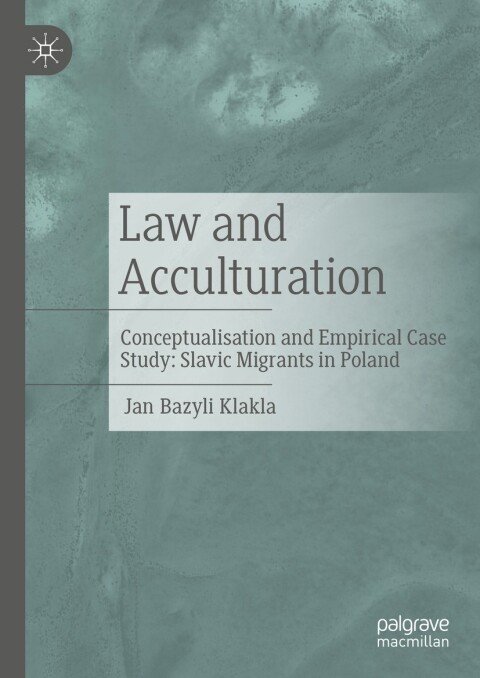Cover image for book Law and Acculturation