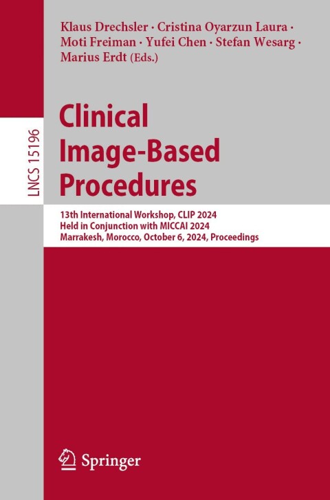 Cover image for book Clinical Image-Based Procedures