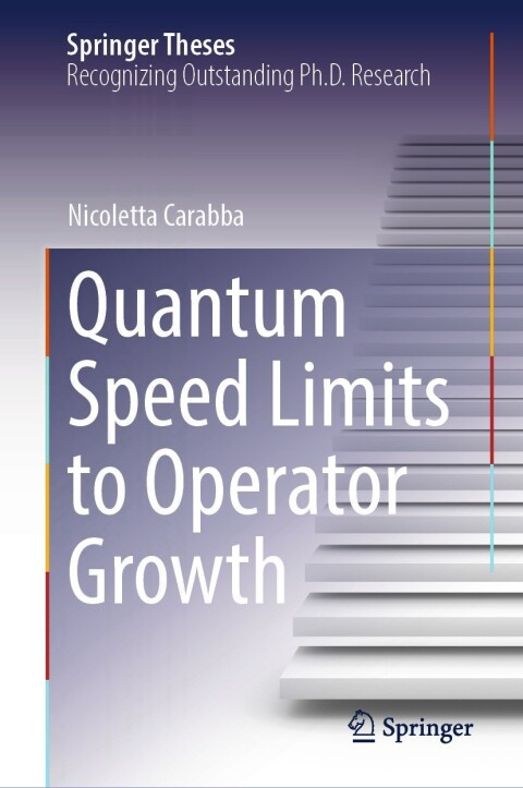 Cover image for book Quantum Speed Limits to Operator Growth