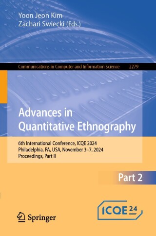 Advances in Quantitative Ethnography